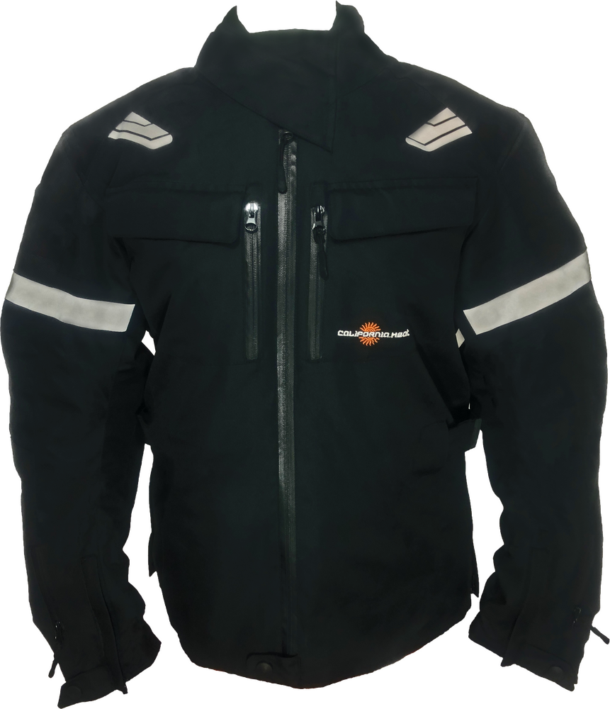 California Heat Streetrider Outer Jacket — Black