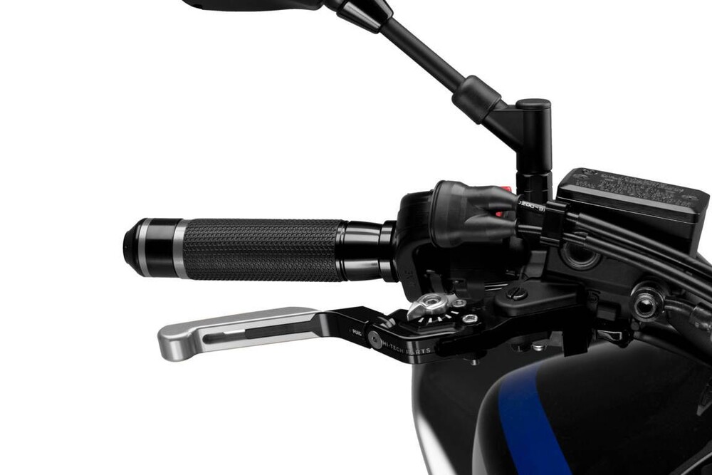 PUIG LEVER BRAKE EXTENDABLE/FOLDABLE SILVER