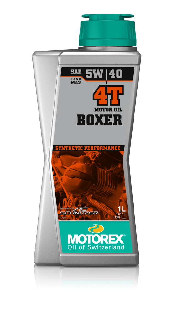 MOTOREX BOXER 4T SAE 5W40 1LT 10/CASE