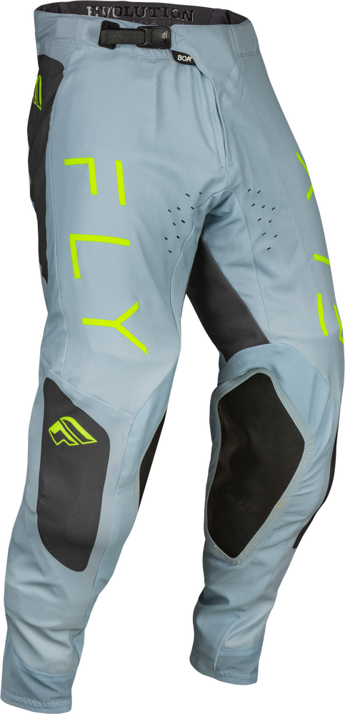 Fly Racing Evolution DST Pants — Grey/Charcoal/Neon Green