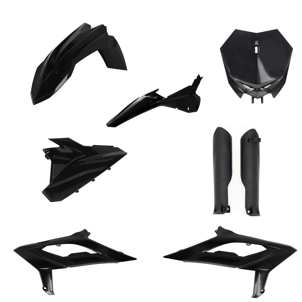 ACERBIS FULL PLASTIC KIT BETA BLACK