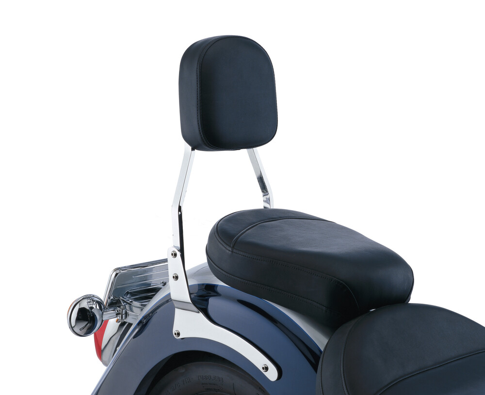 STD SISSY BAR W/PAD CHROME SUZ VOLUSIA 800/C50/M50 01-14