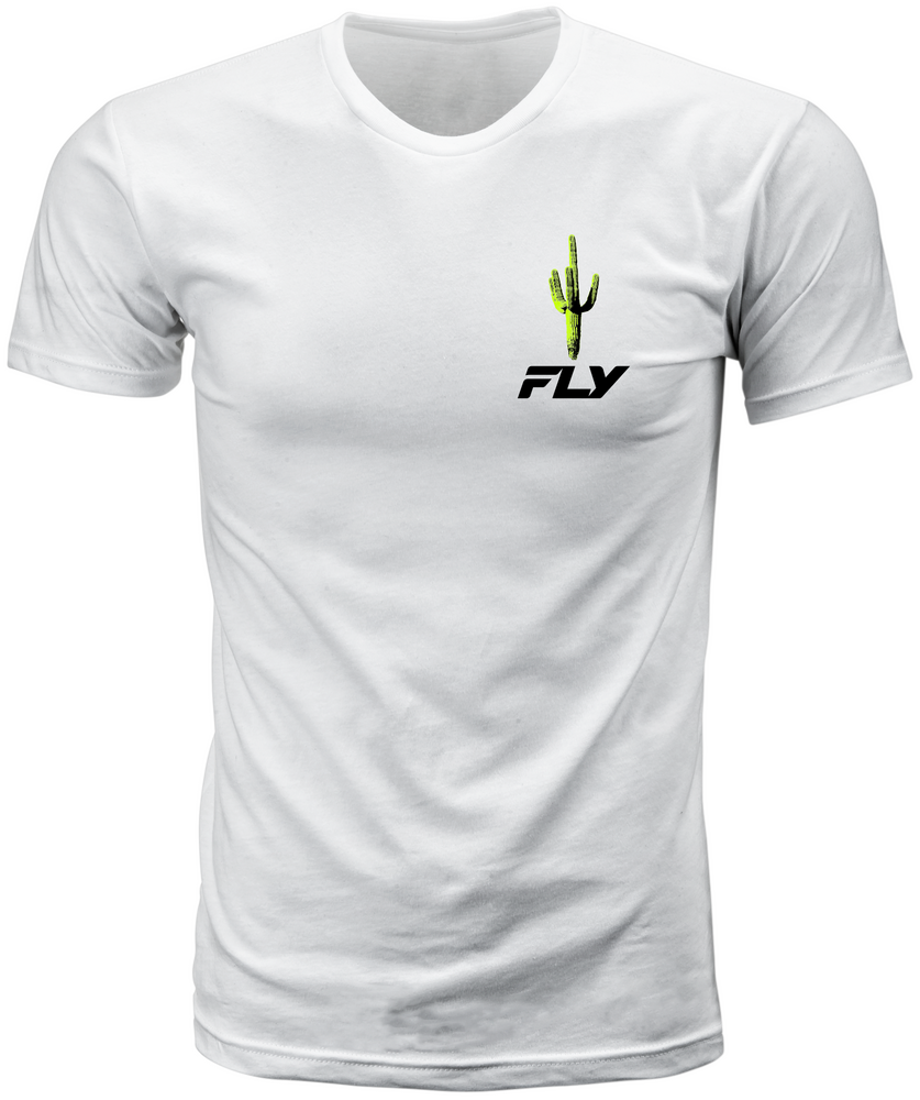 FLY RACING FLY DESERT TEE WHITE SM