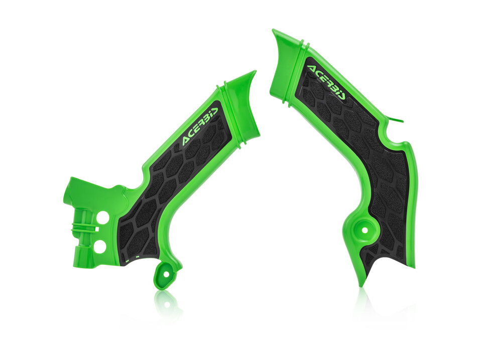 ACERBIS X-GRIP FRAME GUARD KAW GREEN/BLACK