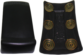 HARDDRIVE CRUISER PILLION PAD 6'X9 1/2" 6 SUCTION CUPS