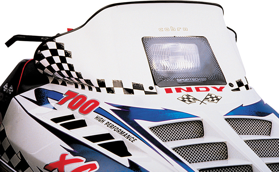 POWERMADD COBRA W/S LOW WHITE/BLK 11.5" POL WEDGE HOOD