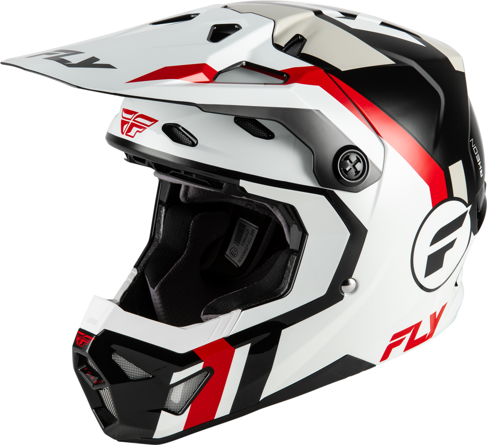 Fly Racing 2026 Formula CP Seal Helmet — White/Black/Red