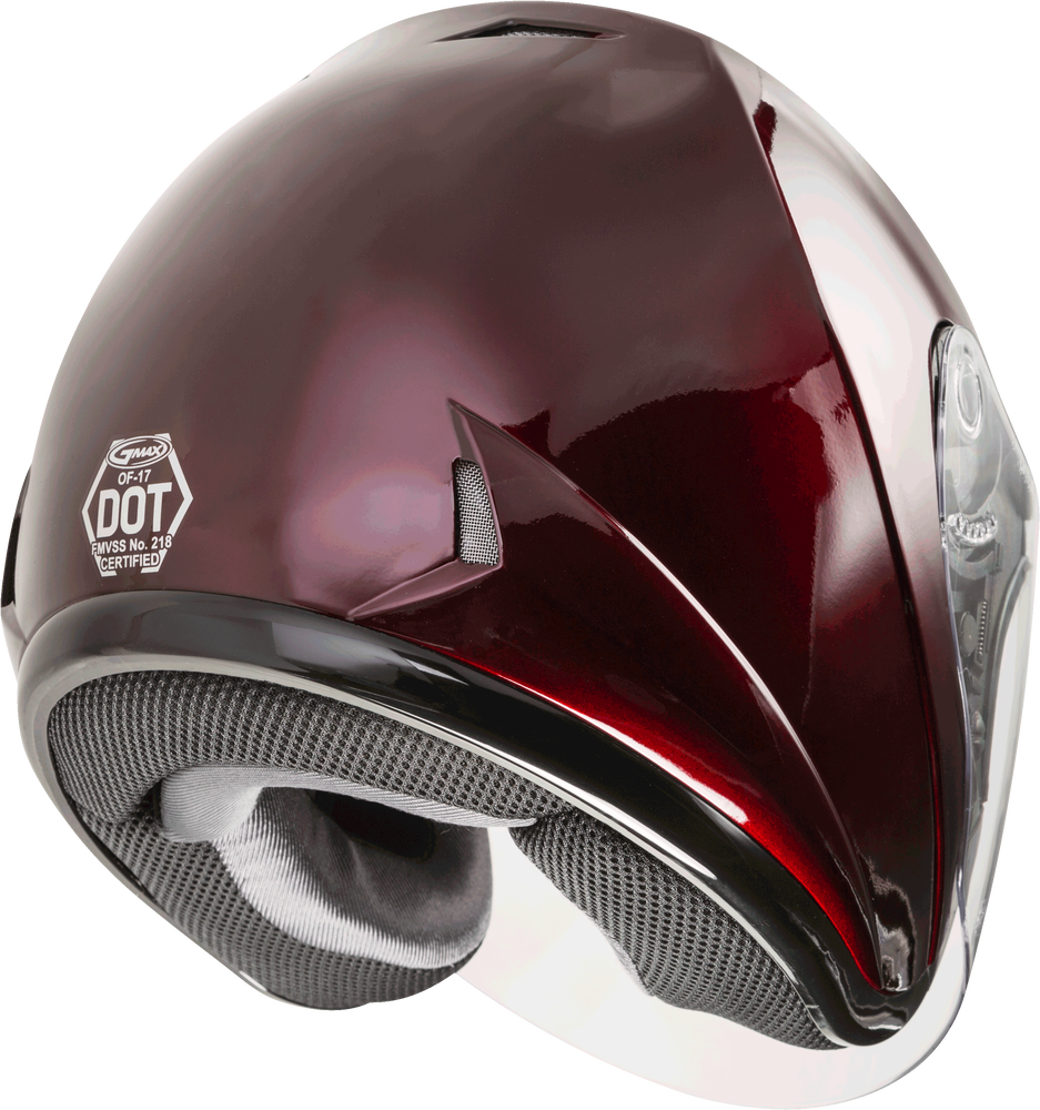 GMAX OF-17 OPEN-FACE HELMET WINE RED XL
