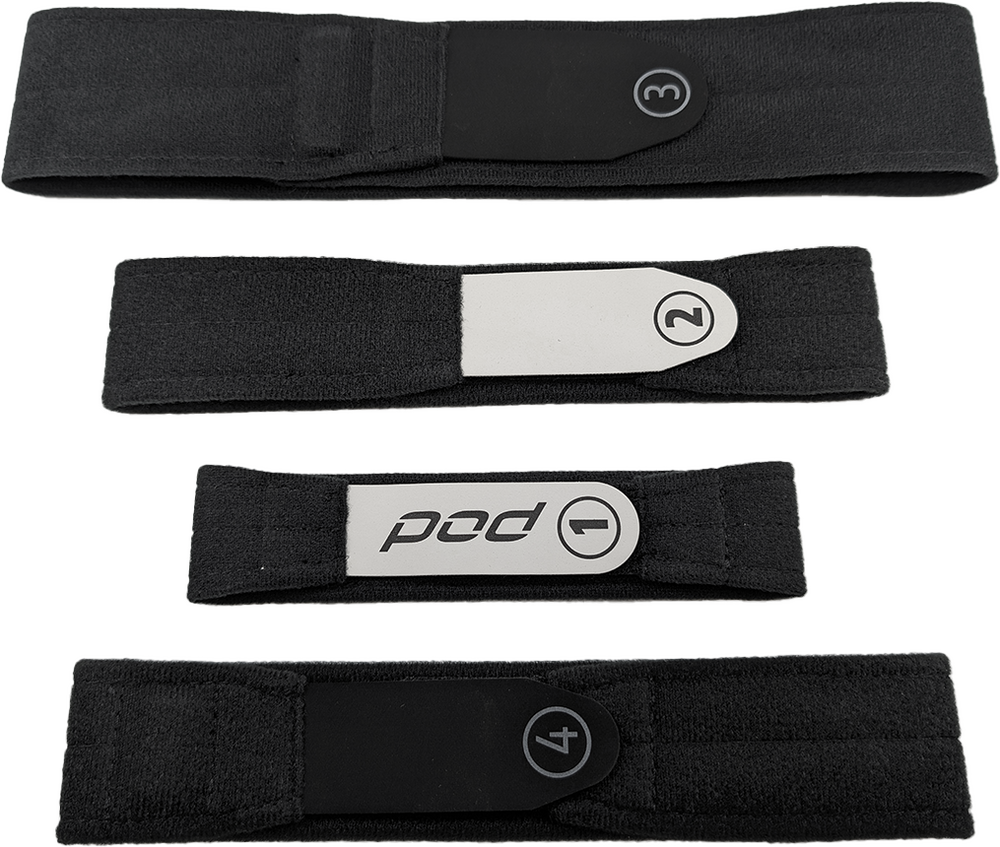 Pod KX 3.0 Hinge Strap Set — Black