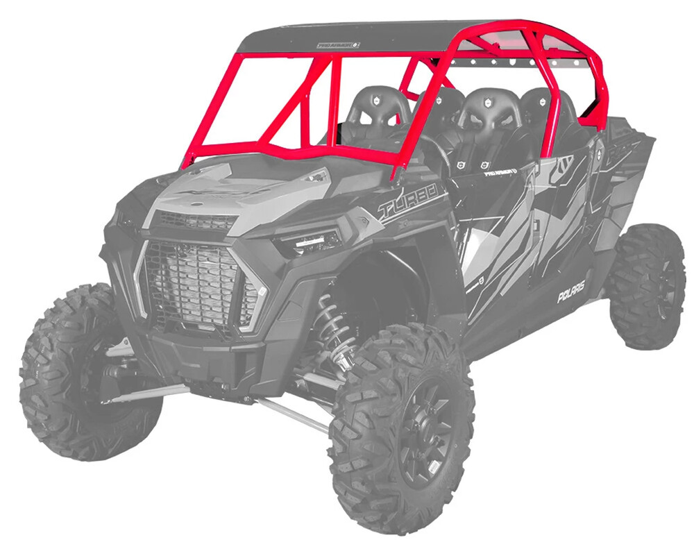 CAB ASYLUM CAGE W/V INTRUSION RED