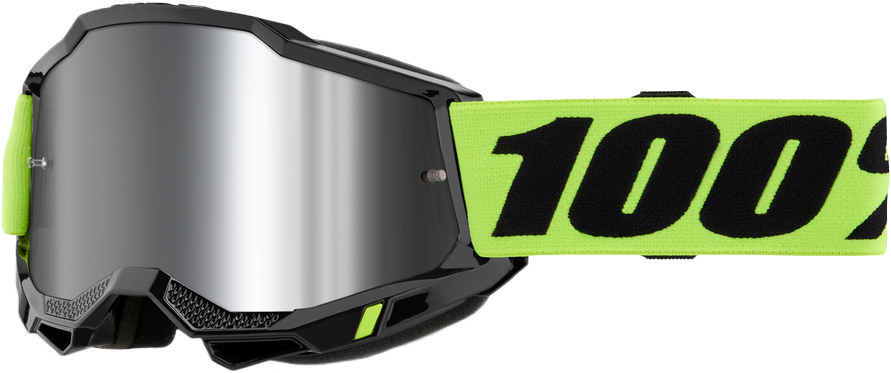 ACCURI 2 WATERCAFT GOGGLE NEON YELLOW MIRROR SILVER