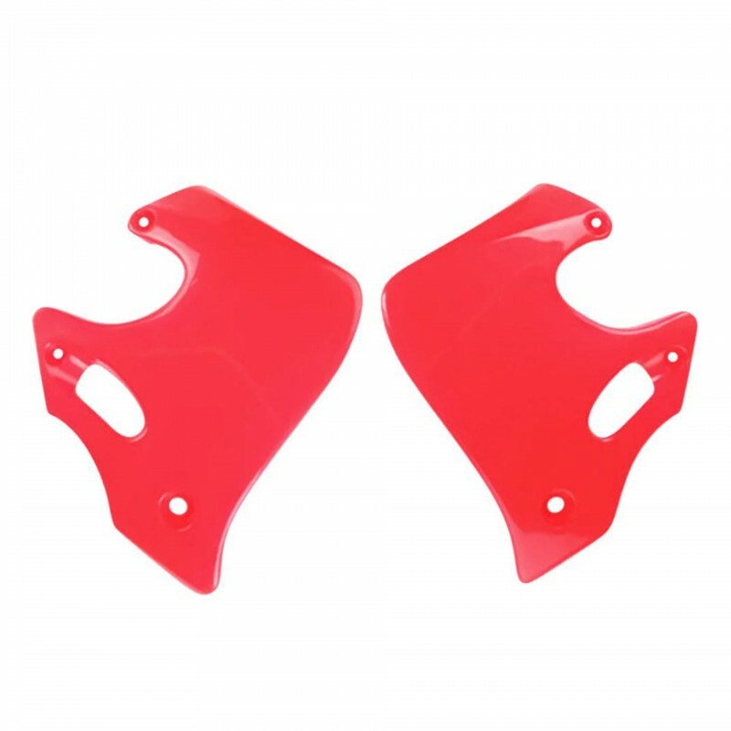 RADIATOR SCOOP CR125 RED