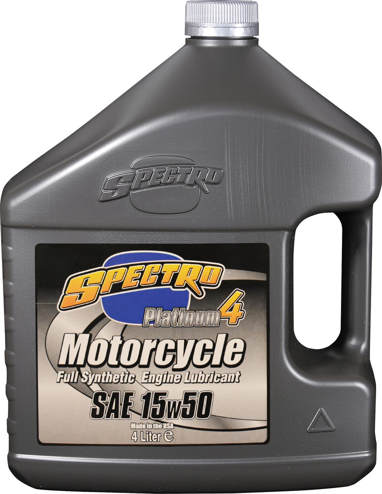 SPECTRO PLATINUM M/C FULL SYN 4T 15W50 4 LT