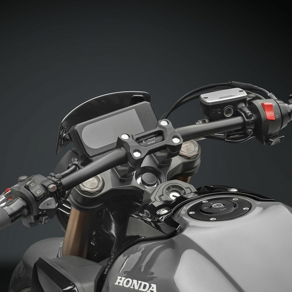 RIZOMA HANDLEBAR DRAG BLACK DIA 22-29MM/H 0MM/W 755MM