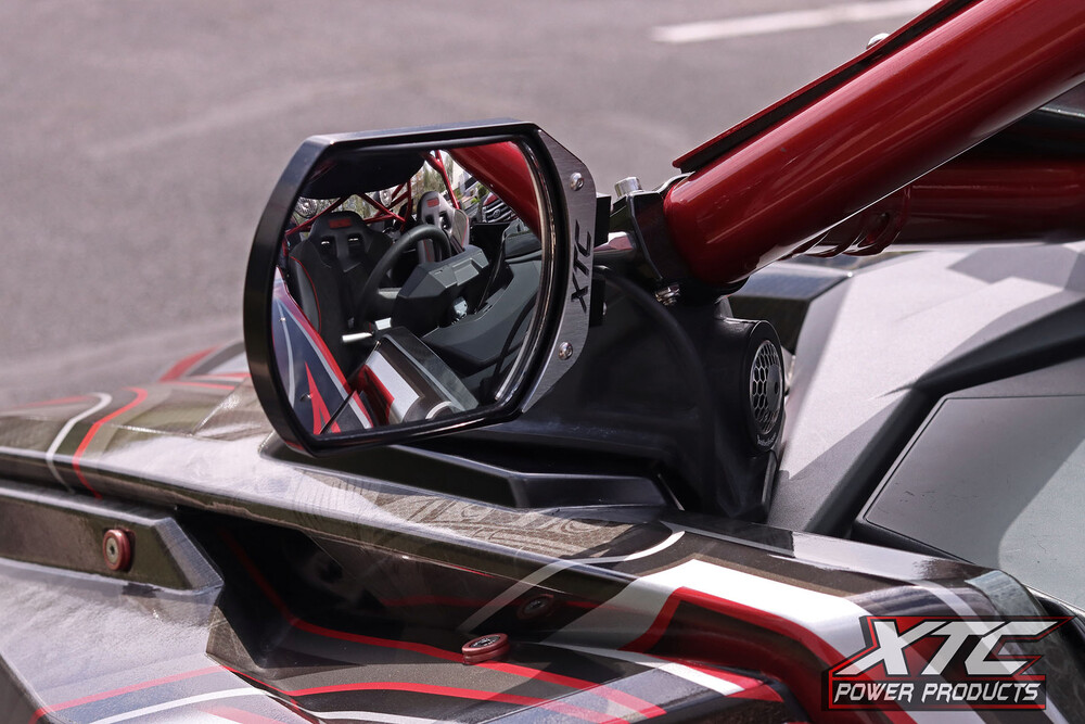 XTC Power Products SIX12 UTV Billet LED Side Mirrors