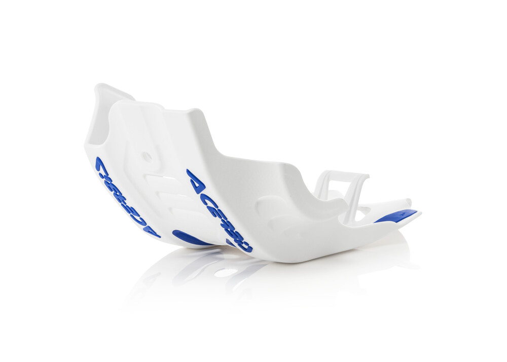 ACERBIS SKID PLATE WHITE/BLUE