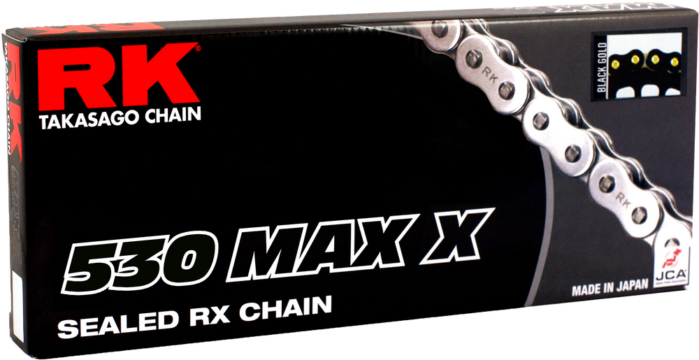Rk Excel 530maxx Drive Chain Black/Gold 530 X 120