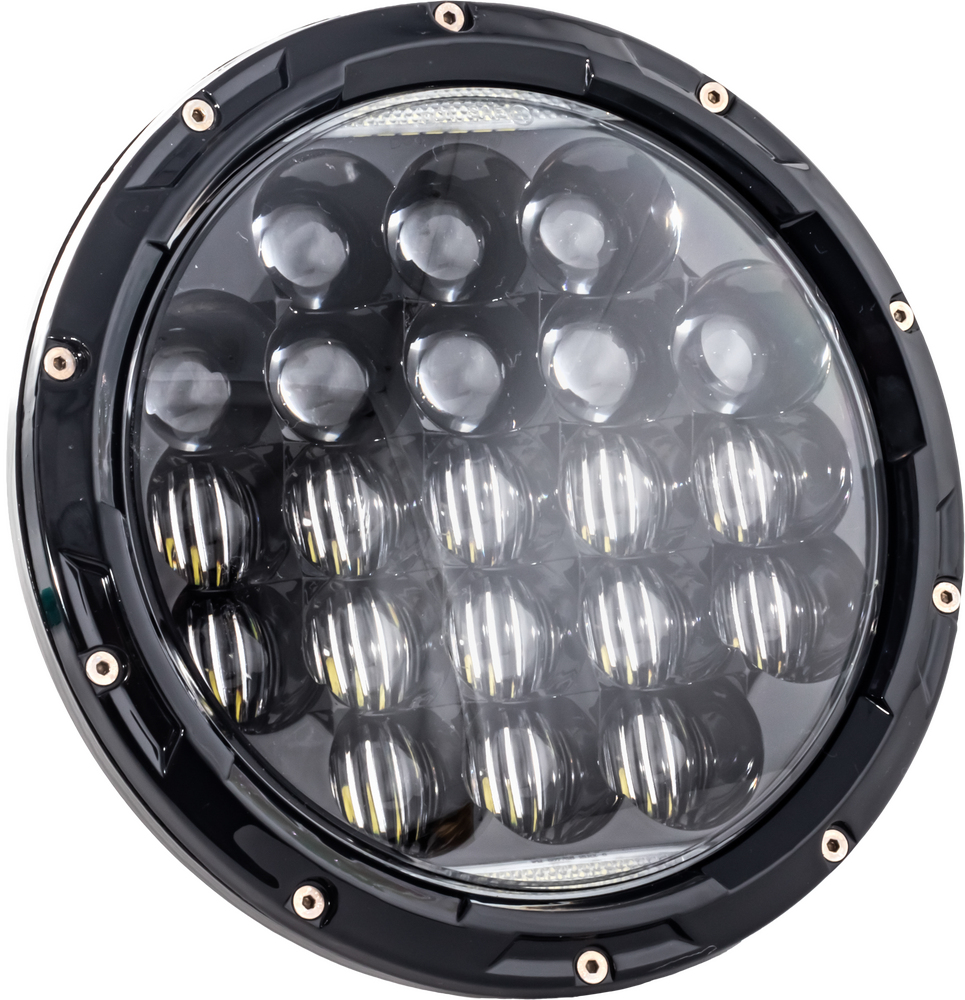 Letric Lighting Co. 7" LED Aggressive Multi-Mini Headlamp For Harley 1994-2025