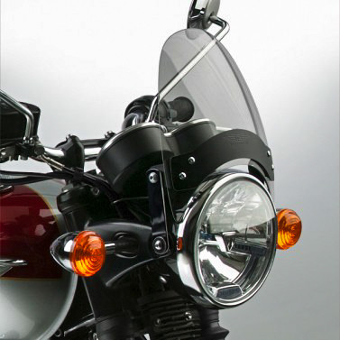 NATIONAL CYCLE FLYSCREEN WINDSCREEN SMOKE BLACK HARDWARE