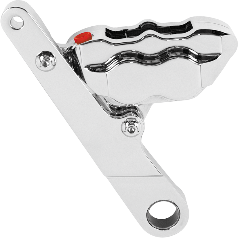 4 PISTON FRONT BRAKE KIT FXSTS CHROME