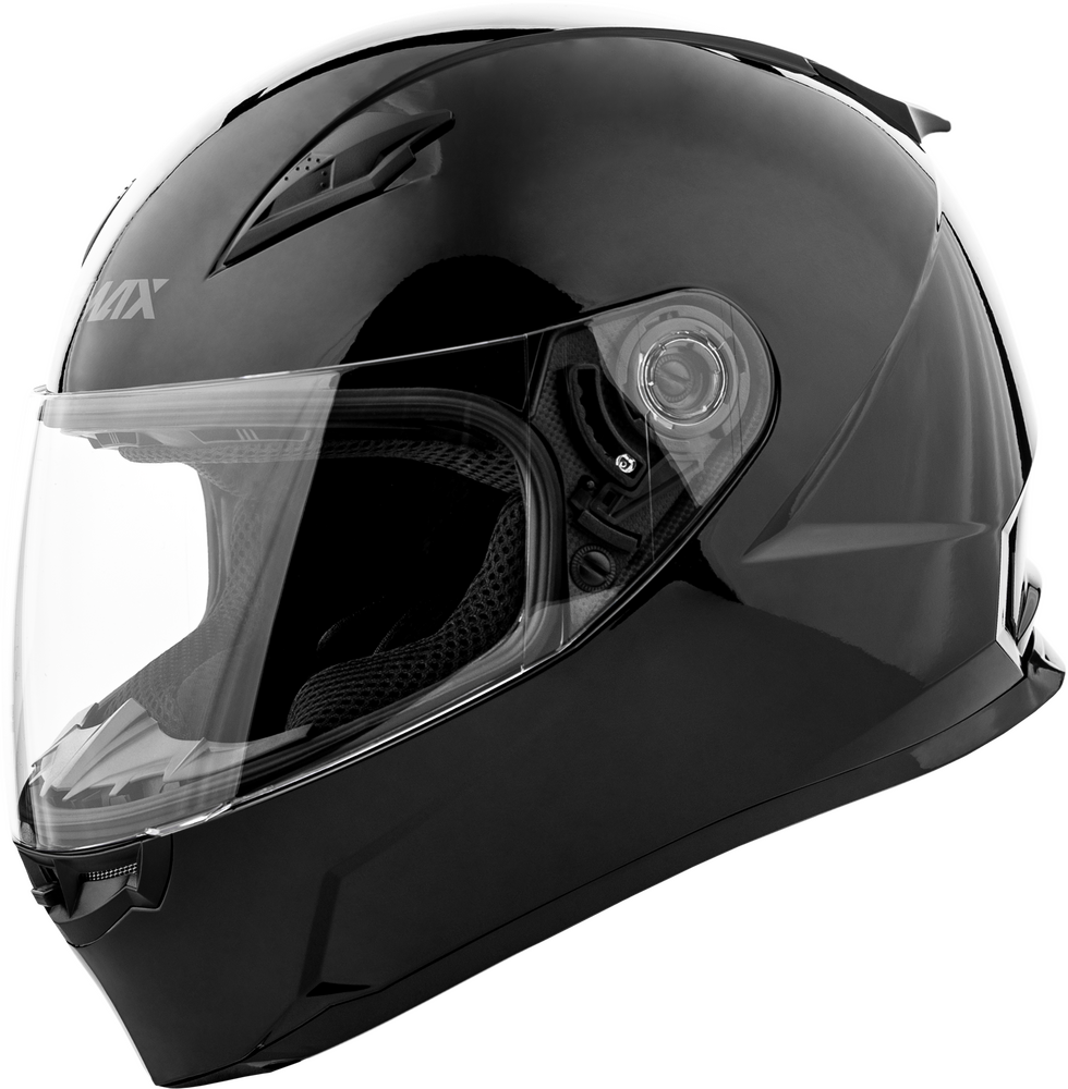 Gmax FF-49 Solid Helmets (2026) — Black