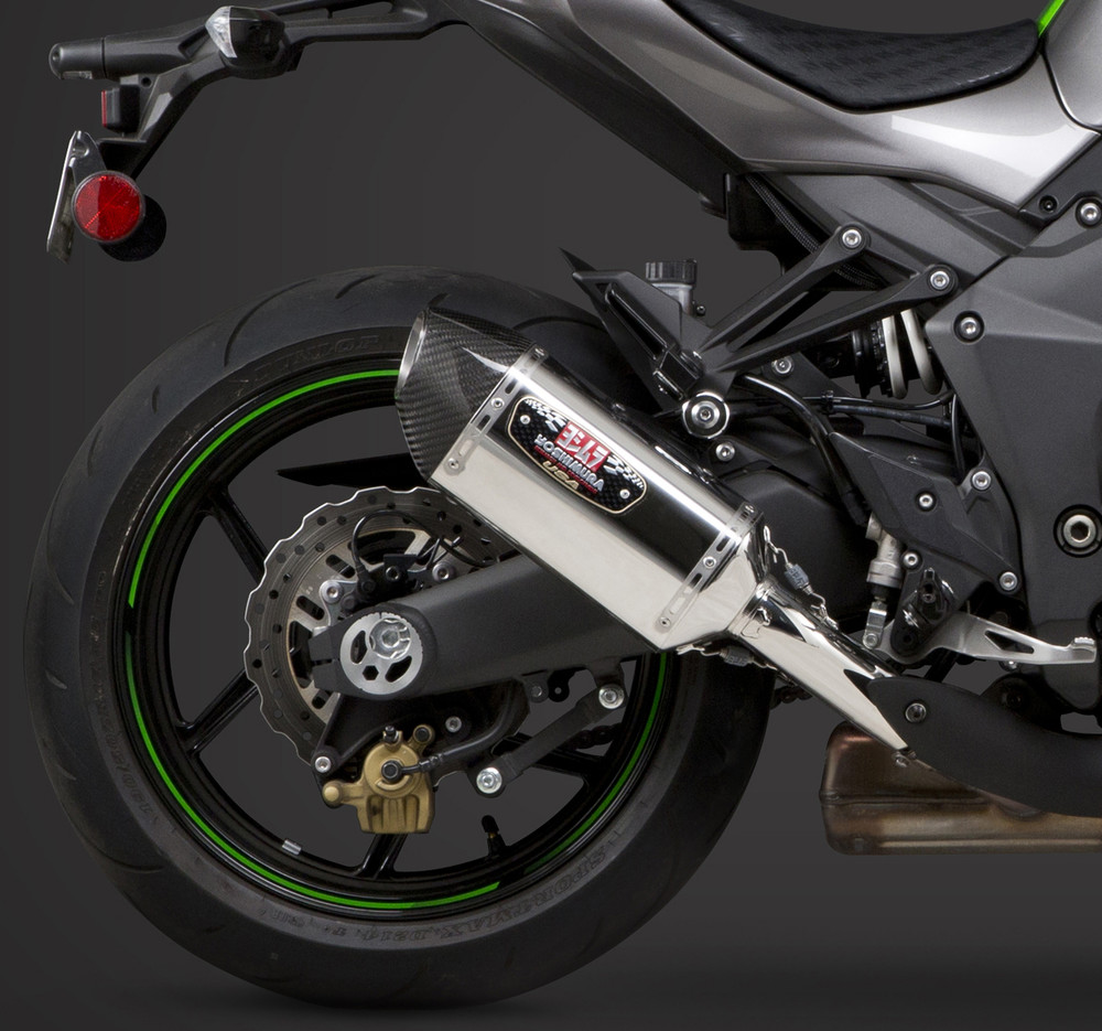 Yoshimura Exhaust Signature R-77 Slip-On Ss-Cf-Cf Dual