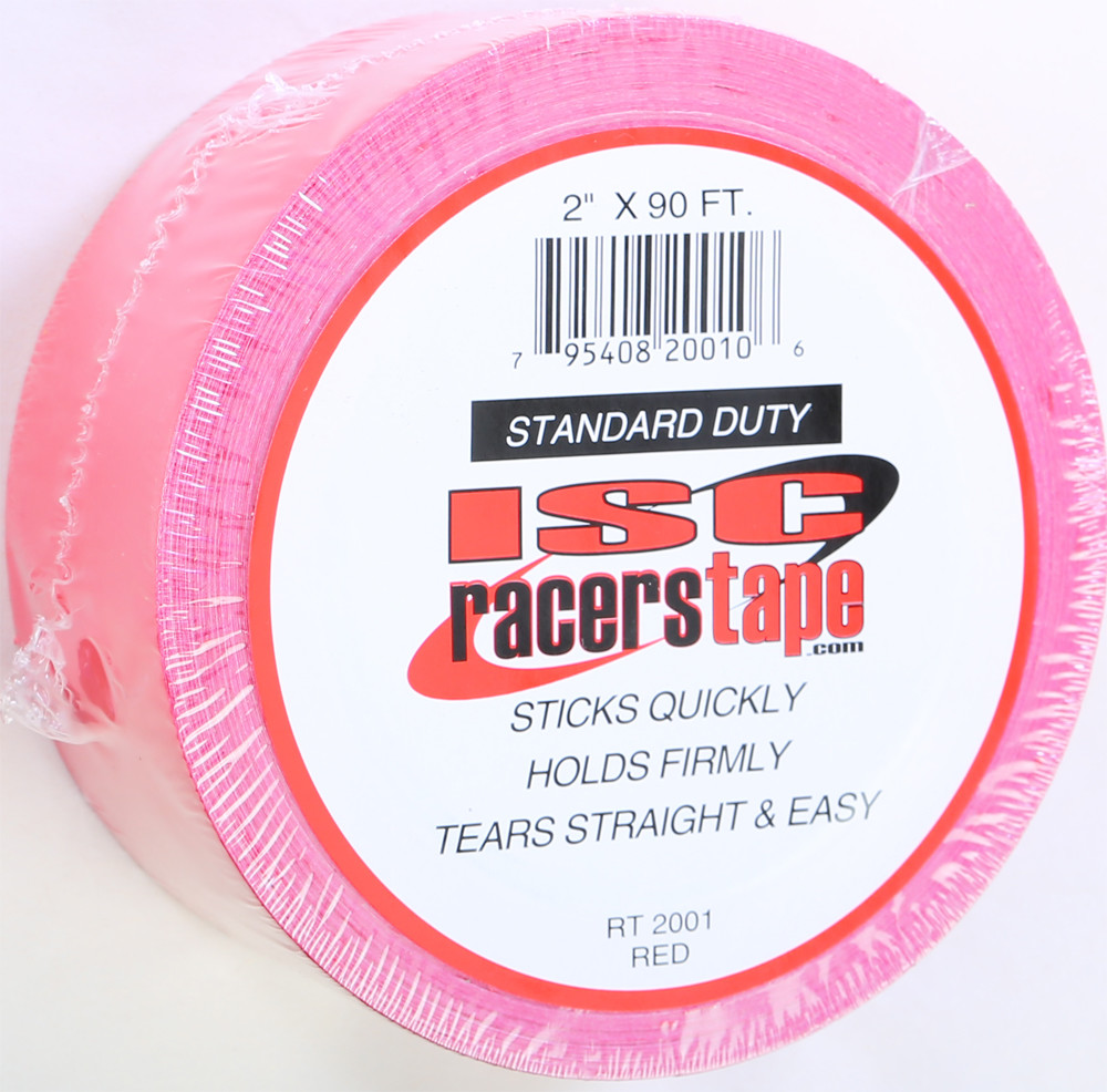ISC RACERS TAPE 2"X90' (RED)