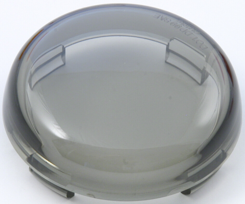 CHRIS PRODUCTS TURN SIGNAL LENSES BULLET STYLE SMOKED
