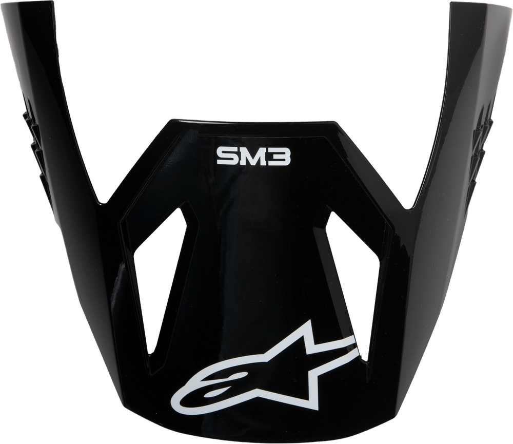 Alpinestars SM3 Solid Visor — Black