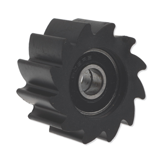 CHAIN ROLLER 38 MM BLACK KAW
