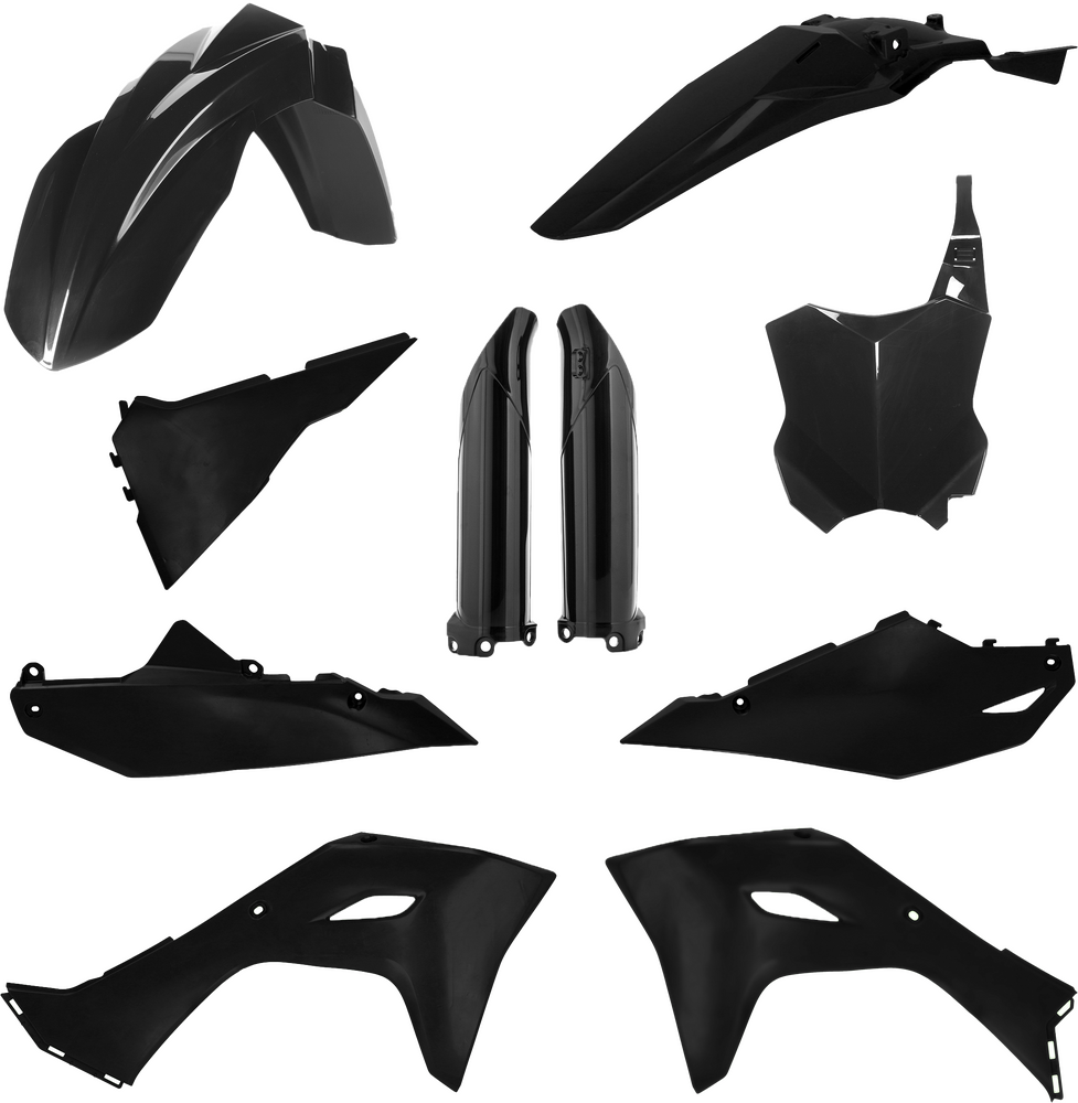 FULL PLASTIC KIT KAW BLACK