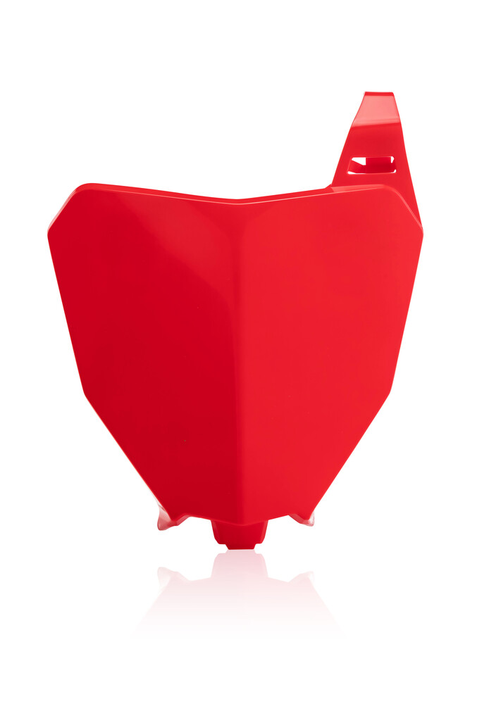 ACERBIS FRONT NUMBER PLATE RED