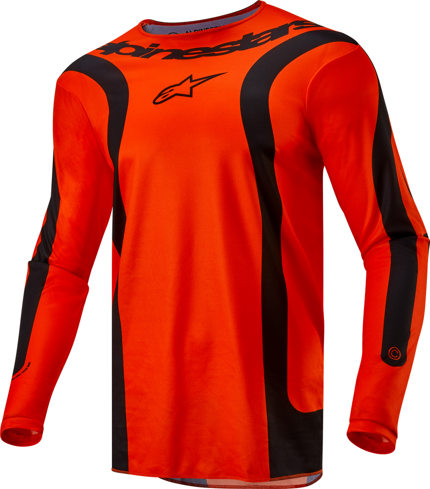 FLUID LURV JERSEY HOT ORANGE/BLACK 2X