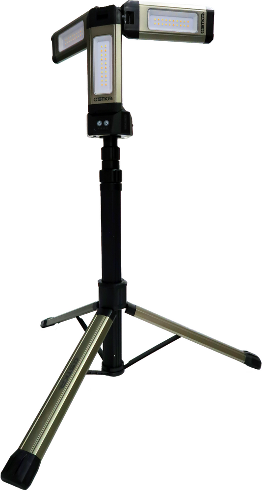 STKR TRI-MOBILE WORK LIGHT W/TRIPOD 2000 LUMEN