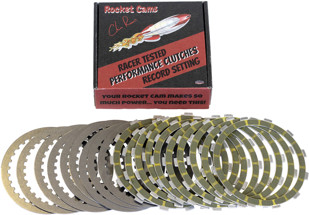 ROCKET PERFORMANCE GARAGE LLC PERFORMANCE CLUTCH KIT TWIN CAM/BT 98-17 EX M8