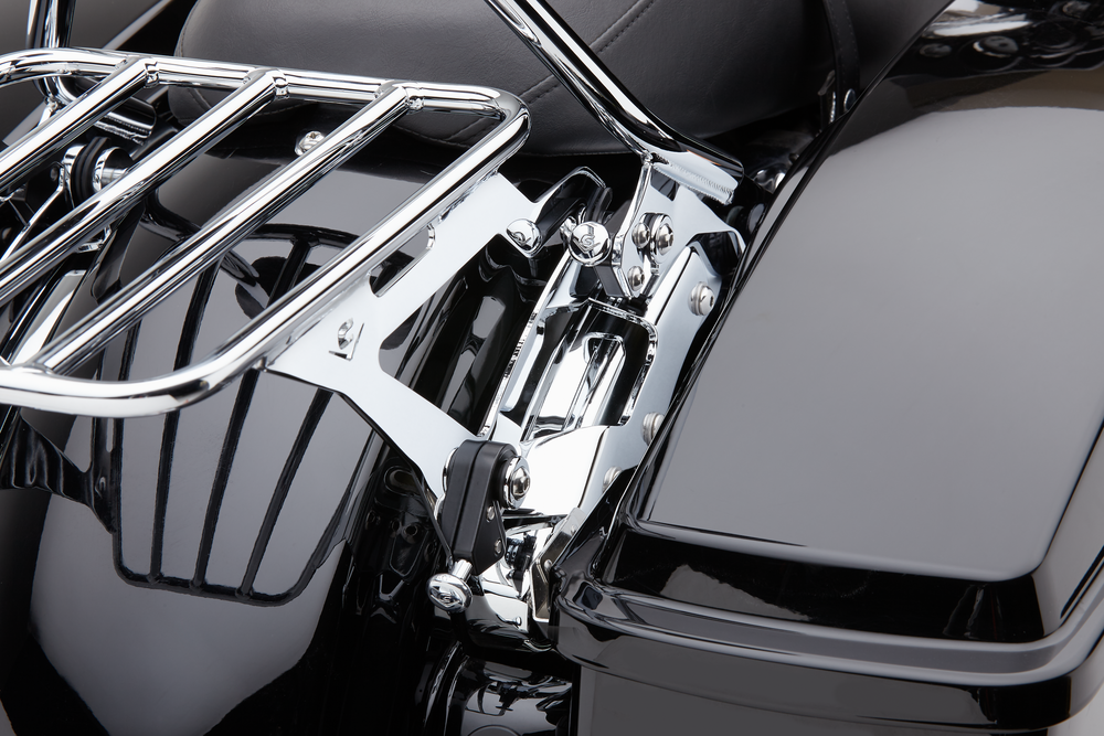 COBRA BACKREST MOUNTING KIT BLACK FLH/FLT 14-22
