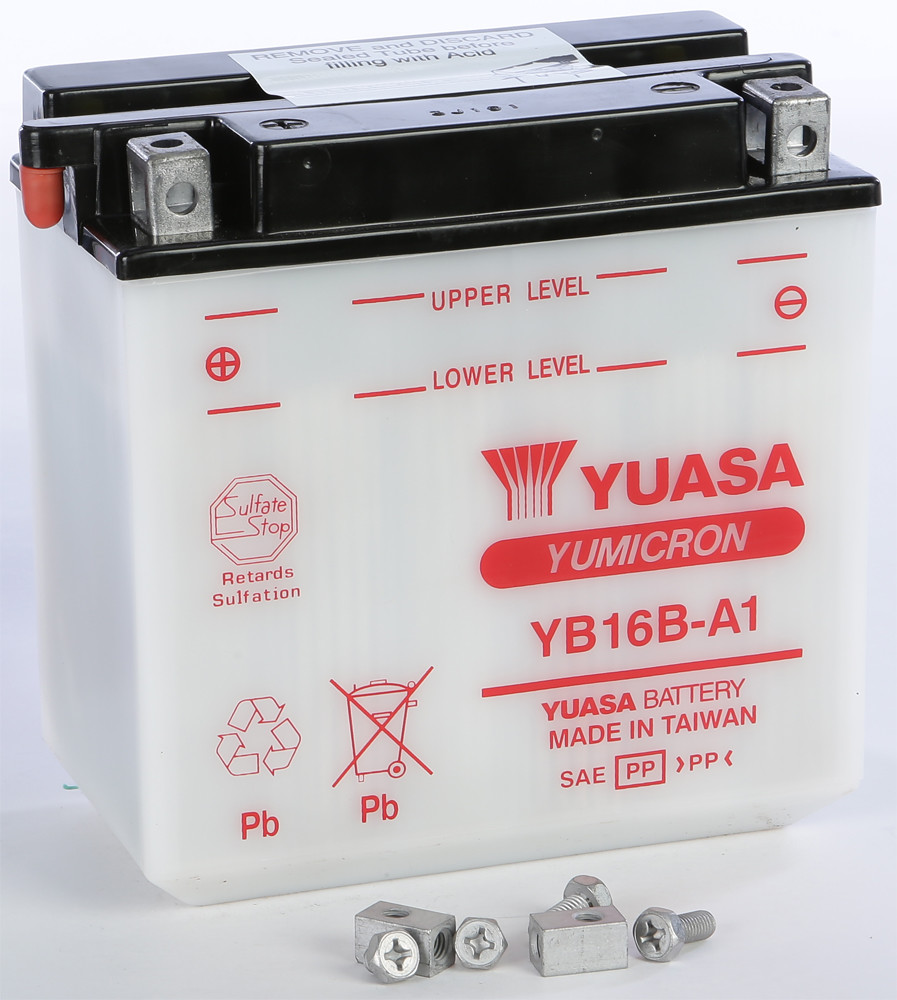 YUASA BATTERY YB16B-A1 CONVENTIONAL