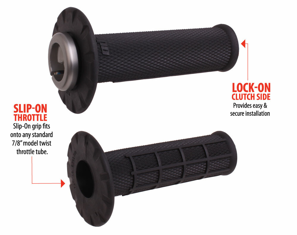 ODI MX V2 Universal Lock On Half Waffle Grips