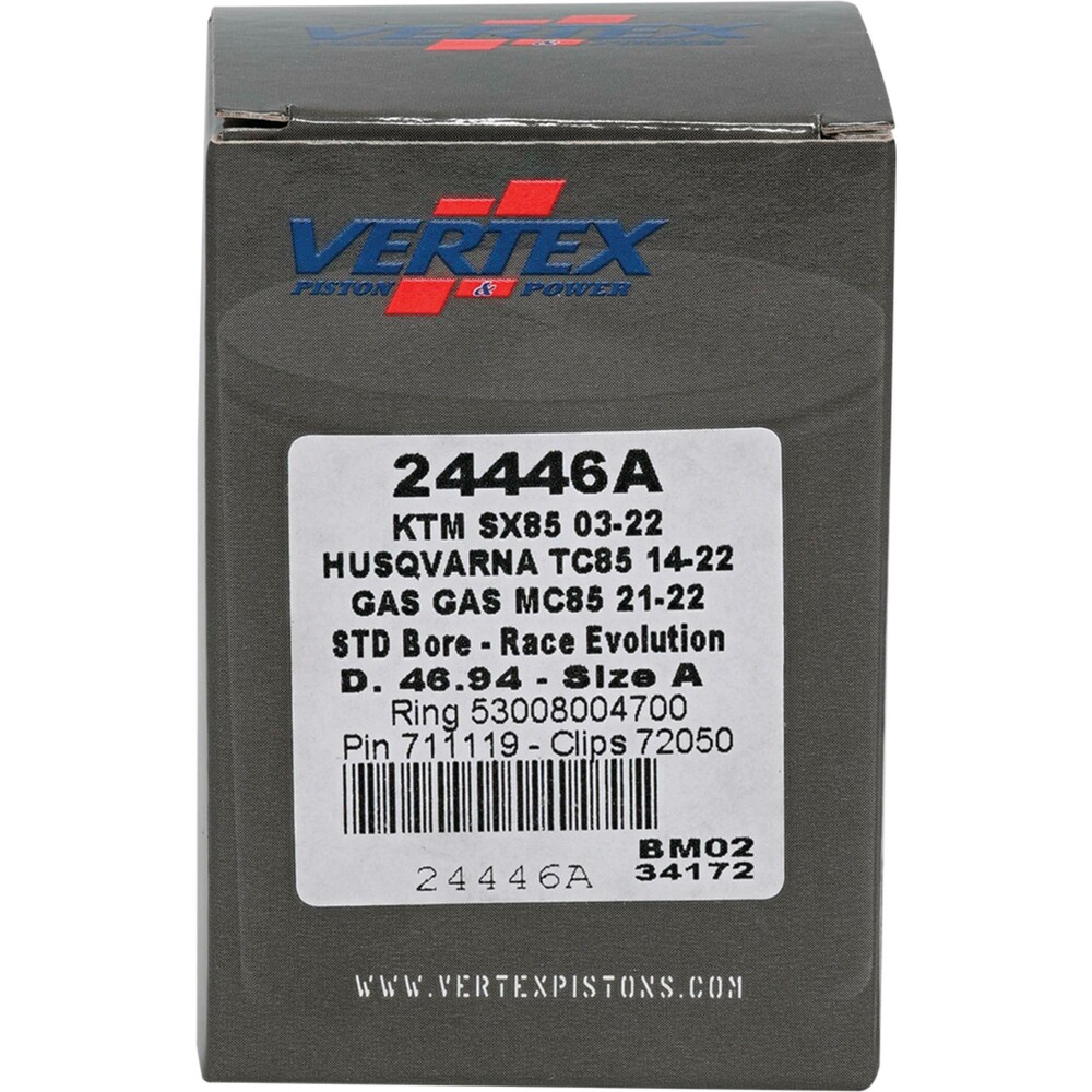 VERTEX PISTON KIT CAST RACE EVOLUTION 46.94/STD KTM / HUSQ / GAS