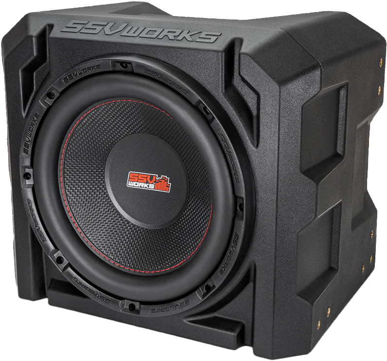 SSV WORKS UNIVERSAL SUB BOX W/10" SUB/NO AMP
