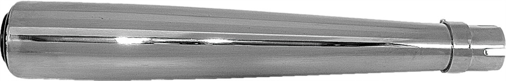 20" UNIVERSAL MEGAPHONE MUFFLER CHROME