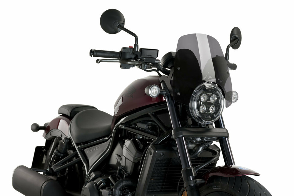 PUIG WINDSCREEN NNG SPORT DARK SMOKE HON