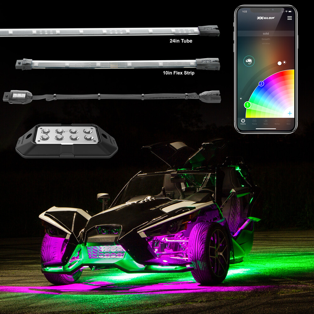 XK GLOW LED UNDERGLOW STANDARD KIT POL