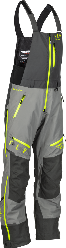 INCLINE BIB BLACK/GREY/HI-VIS 2X