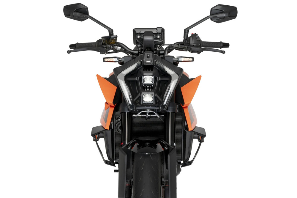 PUIG DOWNFORCE SIDE SPOILERS MATT BLACK KTM
