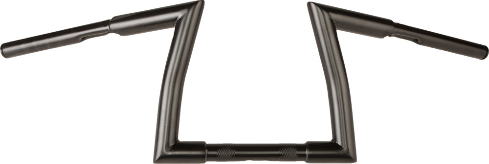 HARDDRIVE H-BAR Z-BAR 1 1/4" CABLE 9" RISE SATIN BLK