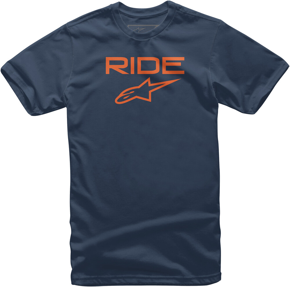 RIDE 2.0 TEE NAVY/ORANGE 2X