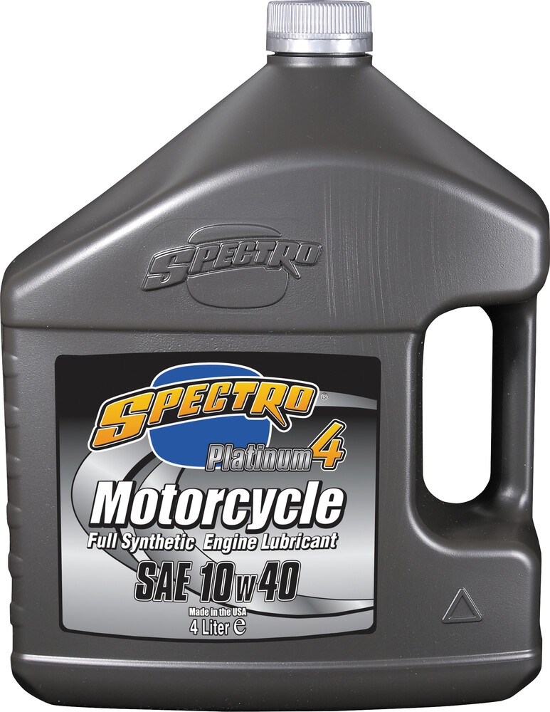 SPECTRO PLATINUM M/C FULL SYN 4T 10W40 4 LT