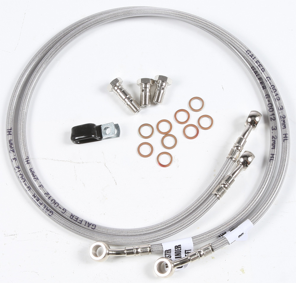 2 LINE FRONT BRAKE LINE KIT