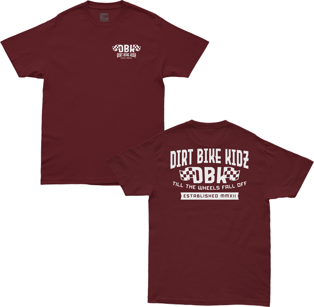 Dbk Till The End Tee — Burgundy